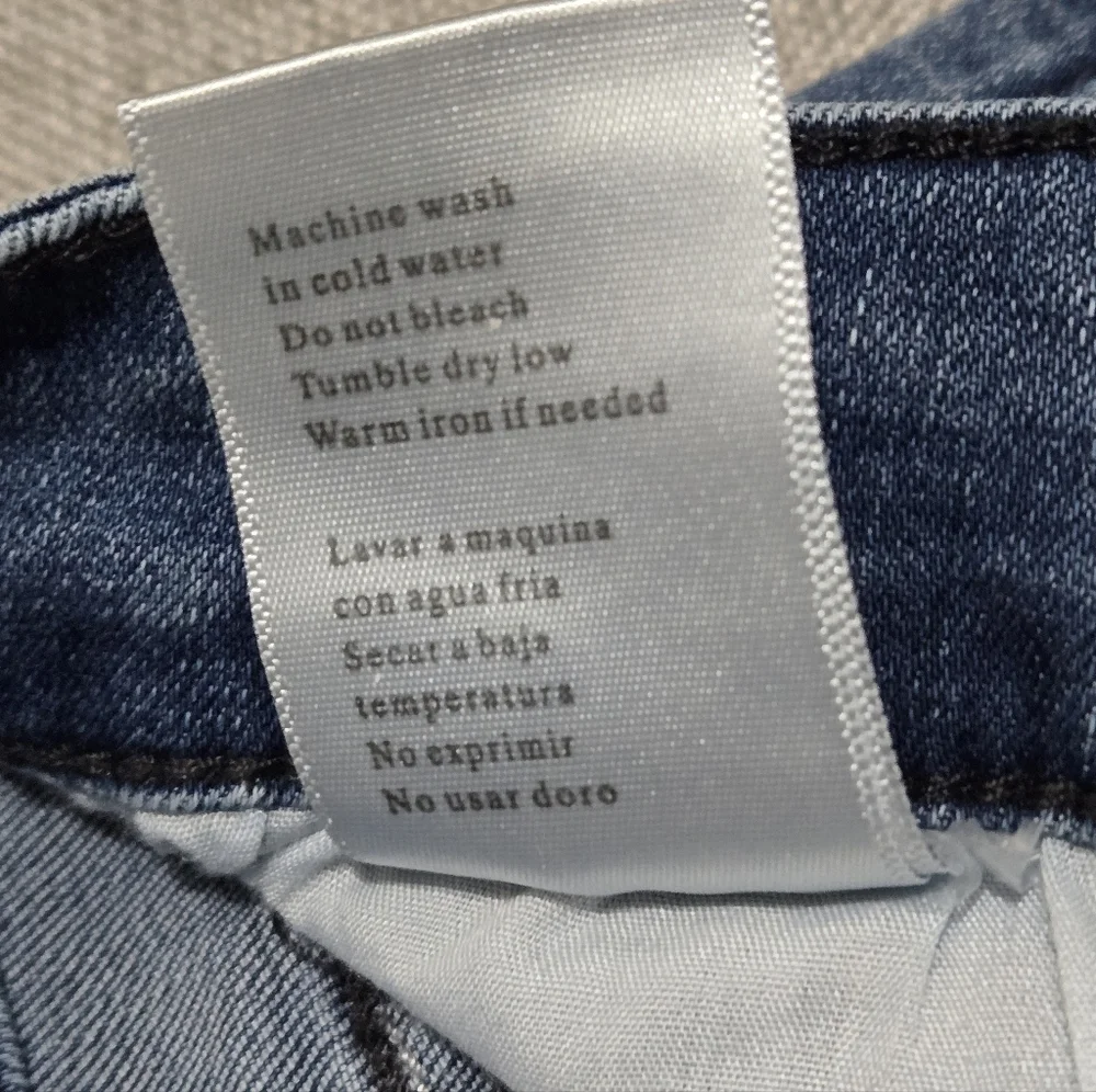 KanCan Jeans Stretchy Skinny Jeans Distressed Faded Light Blue Size W 13 / 30